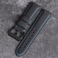 Dây Đeo Bằng Sợi carbon nylon Cho Đồng Hồ Thông Minh panerai 441 fat sea pam1661 22 24 26mm