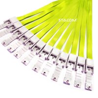 Dây đeo bảng tên bản rộng 10mm nhiều màu STACOMLC1010 - vàng