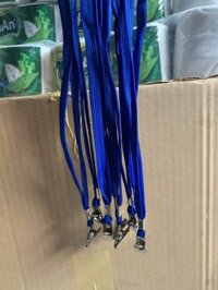 Dây đeo bảng tên đầu kẹp sắt