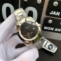 Dây đeo bằng thép không gỉ Bí ẩn mát mẻ Rolex Mặt số đen Đồng hồ cao cấp Milgass Cơ khí tự động Thời trang Đồng hồ đeo tay sang trọng Xu hướng quyến rũ