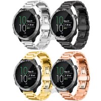 Dây đeo bằng thép không gỉ cho đồng hồ Garmin Forerunner 645 245 245M