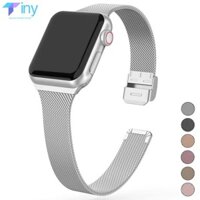 Dây đeo bằng thép không gỉ tương thích với Apple Watch 10 42mm 46mm Ultra 2 49mm 45mm 44mm 40mm 41mm 38mm 42mm Series 10 9 8 7 6 SE 5 4