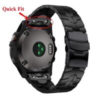 Dây đeo bằng thép không gỉ 26mm Quick Fit Dây đeo đồng hồ cho Garmin Epix Gen 2 Pro 51mm D2 Charlie D2 Bravo D2 Delta PX