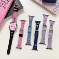 Dây đeo bằng vải denim cho iwatch 41mm 45mm 49mm 44mm 42mm 40mm 38mm