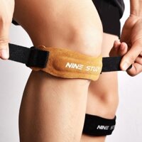 Dây đeo bánh chè chạy bộ da bò đai bảo vệ đầu gối thể thao chuyên nghiệp
