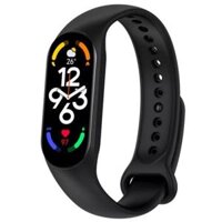 Dây Đeo Cao Su Thay Thế Cho Xiaomi Mi band 7 Siêu Mềm - Đen - Miband 7