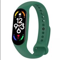 Dây Đeo Cao Su Thay Thế Cho Xiaomi Mi band 7 Siêu Mềm - Dark blue - Miband 7