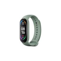 Dây Đeo Cao Su Thay Thế Cho Xiaomi Mi band 6 Siêu Mềm - Xanh,Miband 6