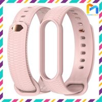 Dây đeo cho Miband 6 và Mi band 5 Aurora, khóa kim loại - DMJA - Hồng