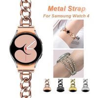 Dây Đeo Cho Samsung Galaxy Watch7 6 5 Pro 44mm 40mm / Galaxy Watch4 Classic 46mm 42mm Dây Đeo Cổ Tay Cong Đầu Vòng Tay Kim Loại