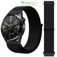 Dây đeo cho Samsung Watch 6 6 Classic 5 5 Pro 4 4 Classic 3 Active 2 1 Gear S3 DN - Đen - 20mm