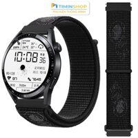 Dây đeo cho Samsung Watch 6 6 Classic 5 5 Pro 4 4 Classic 3 Active 2 1 Gear S3 DN - Spaceman - Đen - 20mm