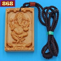 Dây đeo cổ Ganesha gỗ ngọc am DMG99