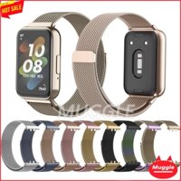 Dây đeo cổ tay đồng hồ nam châm Samsung Galaxy Fit 3 Metal Milanese Dây đeo cổ tay Samsung Galaxy Fit3 dây đeo