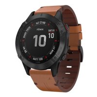 Dây Đeo Da 22mm Cho Đồng Hồ Thông Minh Garmin Fenix 6/fenix 5 Plus/Forerunner 935/935