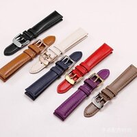 Dây đeo da cừu màu sắc, thay thế da thật, tương thích với dây đeo đồng hồ nữ TIMEX, nhỏ gọn, tinh tế, đơn giản, thời trang cổ điển