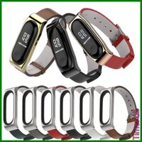 Dây đeo da PU CLASSIC Miband 4, miband 3 chính hãng MIJOBS, dây đeo thay thế mi band 4, miband 3 da PU CLASSIC (MIJOBS)