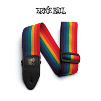 Dây đeo đàn Guitar, Guitar Polypro Strap - Ernie Ball P04044 - Màu Rainbow, Dành cho tất cả các loại đàn Guitar và Bass