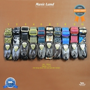 Dây đeo đàn guitar Soldier