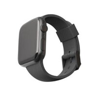 Dây đeo dành cho Apple Watch 42mm &amp; 44mm UAG U DOT Silicone - Hàng Chính Hãng - Black