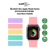 Dây Đeo Dành Cho Apple Watch Series 1/2/3/4/5/6/SE (38/40/41/42/44/55mm) LAUT Huex Pastels Màu sắc tươi mới cá tính