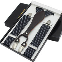 Dây đeo dành cho nam người lớn, Quần tây nam, dây treo, bộ đồ, áo sơ mi, kẹp dây đeo, dây treo, đàn hồi dành cho nam, chống trơn trượt cho người béo [cxy]