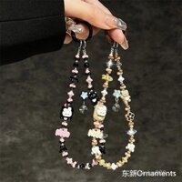 Dây đeo điện thoại, móc khóa, ốp điện thoại, dây đeo tay, kẹp, dây đeo tay ngắn, phong cách mới thời trang