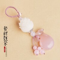 Dây Đeo Điện Thoại / Ví Tiền Xu / Móc Khóa Mã Não Xinh Xắn Cho Nữ