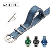 Dây Đeo Đồng Hồ 20mm 22mm Bằng Vải Nylon Tùy Chỉnh Cho NATO Straps