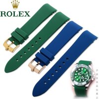 Dây Đeo Đồng Hồ Bằng Cao Su Silicone Cho Rolex 18mm 20mm 22mm 19mm 21mm 24mm