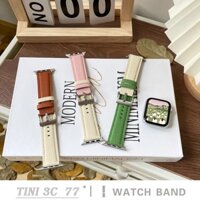 Dây Đeo Đồng Hồ Bằng Da Cừu Siêu Mềm 49mm 45mm 41mm 38Mm 40mm 40mm 40mm Cho Apple Watch Ultra 49mm iwatch Series 8 7 6 5 4 3 SE S8