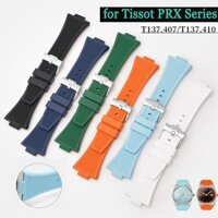 Dây Đeo Đồng Hồ Bằng Silicone Chống Nước Sang Trọng Cho Tissot PRX Series T137.407 / T137.410 12mm * 26mm