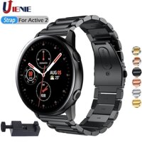 Dây đeo đồng hồ bằng thép không gỉ cho Samsung Galaxy Watch Active 2 40mm 44mm