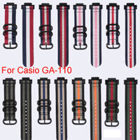 Dây đeo đồng hồ bằng vải Nylon cho Casio GA-110 Dây thay thế bằng dụng cụ