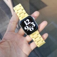 Dây đeo đồng hồ BT Dây đeo cổ tay thông thường thời trang cho iWatch 38mm 40mm 41mm 42mm 44mm 45mm