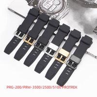 Dây đeo đồng hồ cao su silicon cho PROTREK PRG-200 / PRG250 / PRG-260 / PRG550 PRG-500 / PRG-510 / PRG270 / PRW-2000 PRW2500 / PRW3500 / PR5000 Dây đeo