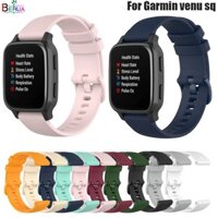 Dây Đeo Đồng Hồ Cho Garmin Venu SQ Vòng Tay Silicon Cho Garmin Venu Vivoactive3 4 Forerunner 245 Cho Amazfit BipS / U Cổ Tay S