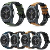 Dây Đeo Đồng Hồ Cho Samsung Gear S2 S3 Classic Frontier Dây Da Silicon Vòng Tay Cho Huawei Watch GT Galaxy Watch 46mm 42mm Dây Đeo Dây Đeo