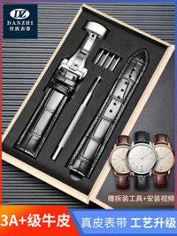 Dây đeo đồng hồ da thật Danzhi Thích hợp cho đồng hồ Rolex Panerai Centennial Hublot Chopp