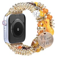 Dây Đeo Đồng Hồ Dạng Chuỗi Hạt Thời Trang Dành Cho Apple Watch ultra 8 7 6 se 5 4 3 IWatch 49mm 45mm 40 / 44 / 38 / 42mm 41mm