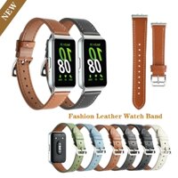 Dây đeo đồng hồ Dây da thật thanh lịch cho Samsung Galaxy Fit 3 / Fit3 SM-R390 có đầu nối