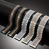 Dây đeo đồng hồ kim loại 20mm 22mm, Thay thế dây đeo đồng hồ phát hành nhanh Tương thích với Samsung Galaxy 3 Active 2 40 44mm Gear S2 S3 GT 2 42, Khóa bướm, Đồng hồ thông minh