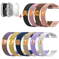 Dây đeo đồng hồ Milanese cho Fitbit Versa 2 / Versa Lite / Versa Vòng đeo tay đồng hồ thông minh Vòng đeo tay Fitbit Versa2 Vỏ bảo vệ