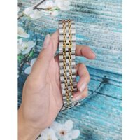 Dây đeo đồng hồ rolex chính hãng sang chành xịn lấp lánh