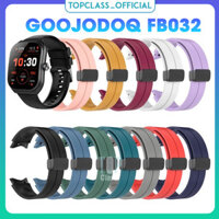Dây đeo đồng hồ silicon thanh lịch và sành điệu có khóa gấp cho đồng hồ thông minh GOOJODOQ FB032