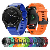 Dây đeo đồng hồ silicon Easyfit cho Garmin Fenix 5 5X 5S 6S 6X 6 935 945 3 HR S60 MK1 Smartband Cổ tay Correa 26 22MM Dây đeo