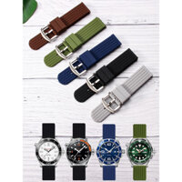 Dây đeo đồng hồ Silicone Mẫu lốp thể thao ngoài trời Tương thích với Seiko Rolex Tissot Casio Dituo Citizen Nam