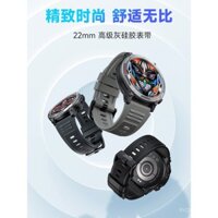 Dây đeo đồng hồ thông minh 22mm silicone có thể tháo rời, thời trang, thoải mái, phổ thông, chính hãng
