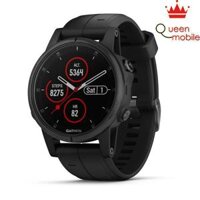 Dây đeo Garmin Fenix 5S Plus Sapphire 42mm, Black w/Black Band