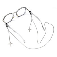 Dây đeo gọng kính tua rua chữ thập cá tính unisex chuỗi giữ mắt kính glasses chain phụ kiện giới trẻ hip hop - Mẫu 2